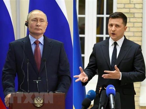 ยังไม่สามารถบรรลุข้อตกลงเกี่ยวกับการจัดการพบปะระหว่างประธานาธิบดียูเครนกับรัสเซีย - ảnh 1