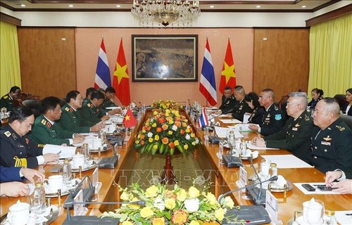 ผลักดันความสัมพันธ์ร่วมมือในหลายด้านระหว่างกองทัพเวียดนามกับไทย - ảnh 1