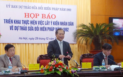 Draft revised constitution made public for feedback - ảnh 1