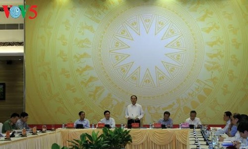 President Tran Dai Quang urges for thorough preparation for APEC 2017 - ảnh 1