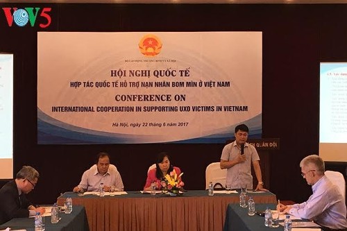 International support for Vietnamese UXO victims  - ảnh 1