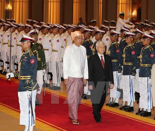 Vietnam, Myanmar agree to establish comprehensive partnership  - ảnh 1