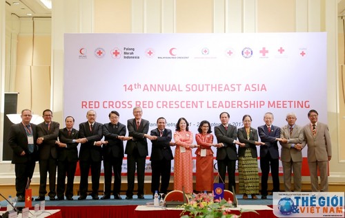 Southeast Asia Red Cross, Red Crescent cooperate in humanitarian aid  - ảnh 1