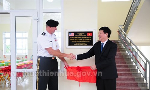 US Pacific Command finances kindergarten in Thua Thien-Hue - ảnh 1