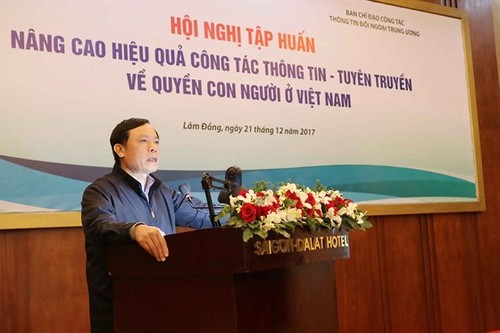 Communications on human rights improved - ảnh 1