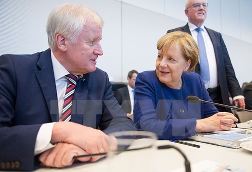 German coalition talks see positive signs - ảnh 1