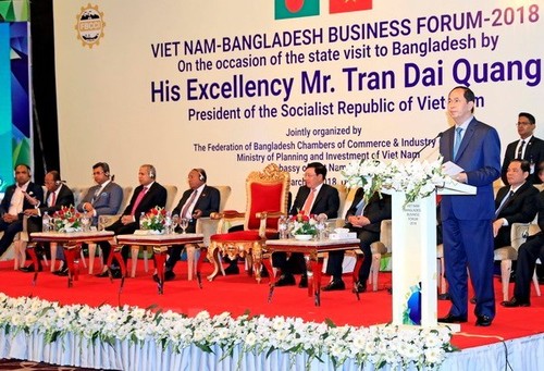 President urges firms of Vietnam, Bangladesh to create impetus for trade ties - ảnh 1