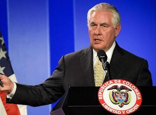 Trump sacks Rex Tillerson, replaced by CIA's Mike Pompeo - ảnh 1
