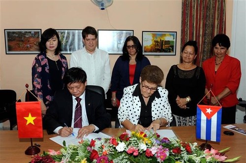 Vietnam, Cuba sign cooperation documents during Party chief’s visit - ảnh 1
