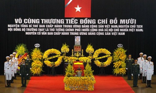 State funeral held for former Party General Secretary Do Muoi - ảnh 1