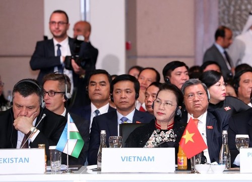 Vietnam supports cooperation with Eurasian parliaments: NA Chairwoman - ảnh 1