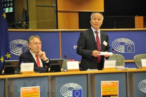 European Parliament holds hearing on EU-Vietnam FTA - ảnh 1
