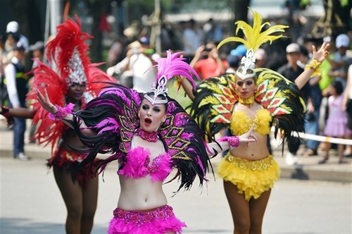 Carnival celebrates Hanoi’s City for Peace recognition - ảnh 1