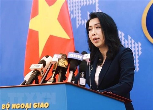 FM spokeswoman: China requested to withdraw all ships from Vietnam’s EEZ - ảnh 1