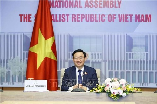 Vietnamese, Chinese top legislators hold online talks - ảnh 1