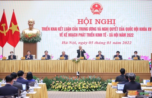 Innovation, creativity, solidarity promoted to realize 2022 tasks - ảnh 1