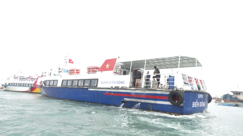 Coastguards bring 4 patients from Ly Son island ashore  - ảnh 1