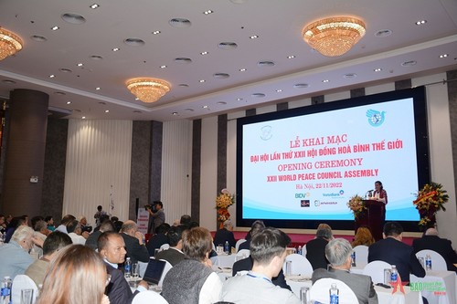 World Peace Council Assembly connects peace-loving countries - ảnh 1