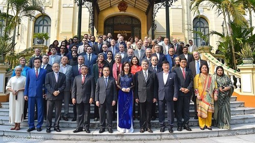 Foreign Ministry holds new-year meeting with foreign press agencies - ảnh 1