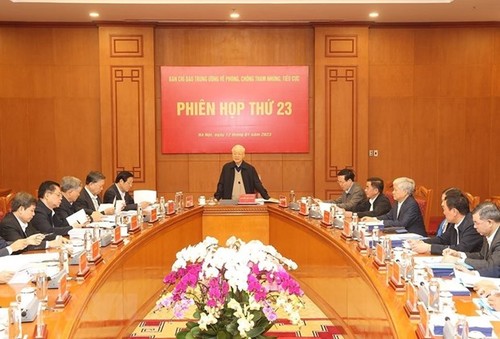 Party leader urges strengthening of public engagement in the fight against corruption - ảnh 1