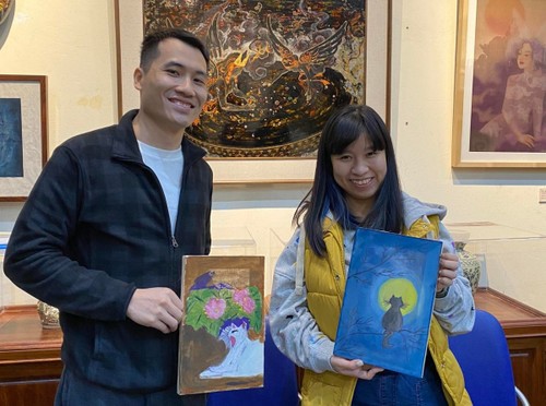 Paintings of zodiacs bring audience closer to traditional fine arts - ảnh 1