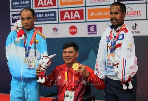 ASEAN Para Games 12: Vietnam ranks third after three competition days - ảnh 1