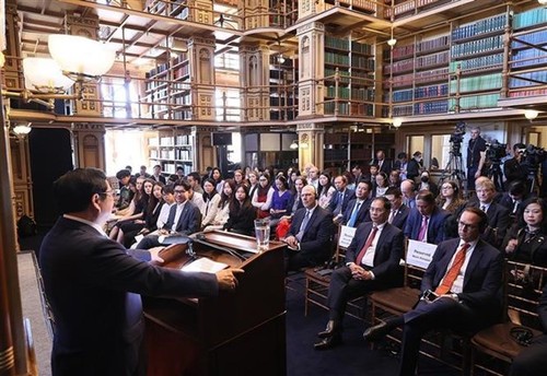 PM delivers policy speech at Georgetown University - ảnh 3