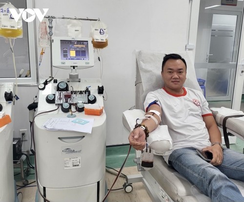 Living blood bank spreads love, saves lives - ảnh 2