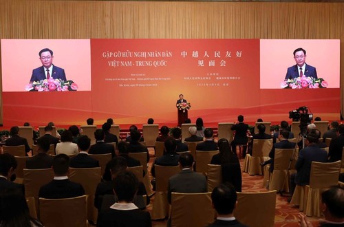 NA Chairman joins in Vietnam - China people’s friendship meeting - ảnh 1