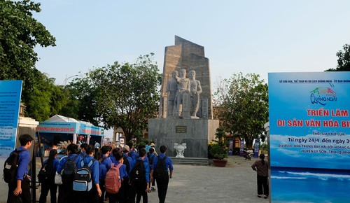 Exhibition "Sea and Island Culture Heritage" opens in Quang Ngai - ảnh 1