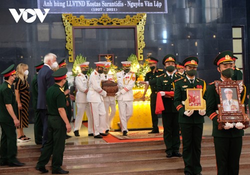 Quân khu 5 tổ chức Lễ truy điệu và tiễn đưa Anh hùng Lực lượng Vũ trang Nhân dân Kostas Nguyễn Văn Lập - ảnh 2