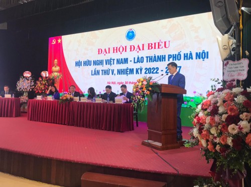 Hội Hữu nghị Việt Nam – Lào thành phố Hà Nội phát gắn kết tình đoàn kết hữu nghị Việt – Lào - ảnh 1