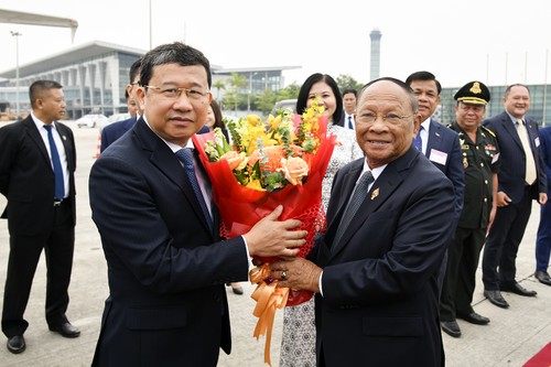 Chủ tịch Quốc hội Vương quốc Campuchia kết thúc chuyến thăm chính thức Việt Nam - ảnh 1