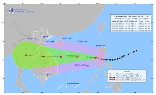Các tỉnh miền Trung gấp rút ứng phó với bão Noru - ảnh 1