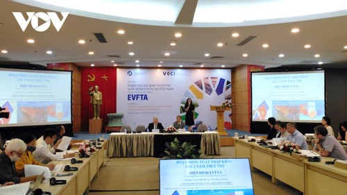 Nhận thức của doanh nghiệp Việt với Hiệp định EVFTA ngày càng tăng - ảnh 1