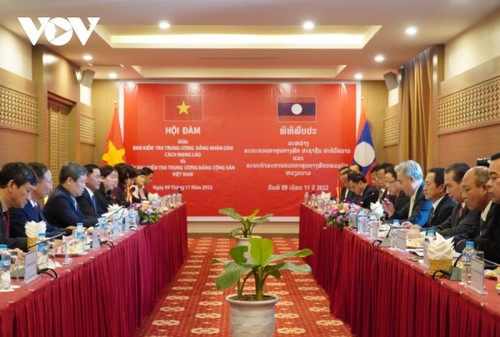 Việt Nam-Lào tăng cường hợp tác giữa 2 Ủy ban kiểm tra Trung ương - ảnh 1