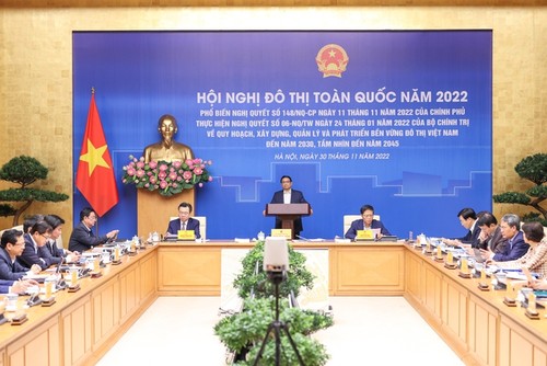 Thủ tướng Phạm Minh Chính chủ trì Hội nghị Đô thị toàn quốc 2022 - ảnh 1