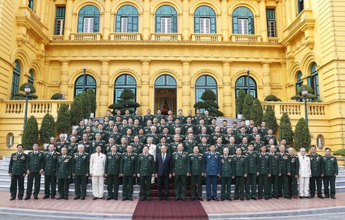 Chủ tịch nước gặp mặt Đoàn đại biểu Ban liên lạc Cựu chiến binh Sư đoàn 341 - ảnh 2