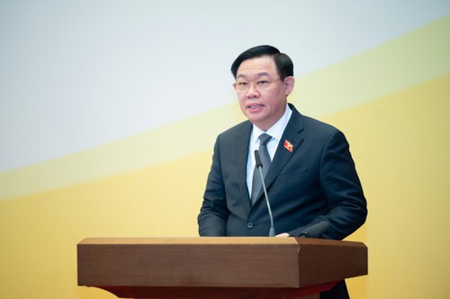 Chủ tịch Quốc hội Vương Đình Huệ: Tập trung thực hiện tốt công tác giám sát và tổ chức thực thi pháp luật - ảnh 1