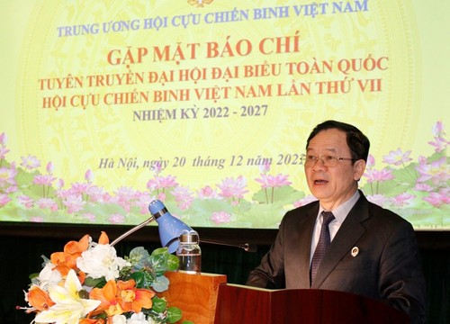 Đại hội đại biểu Hội Cựu chiến binh Việt Nam lần thứ VII diễn ra từ ngày 29 - 31/12 - ảnh 1