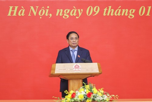 Thủ tướng Phạm Minh Chính gặp mặt tri ân các nguyên Phó Thủ tướng và chúc mừng các Phó Thủ tướng Chính phủ mới được bầu  - ảnh 1
