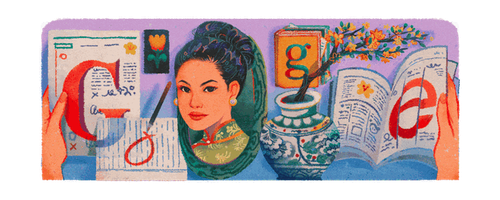 Google tôn vinh bà Sương Nguyệt Anh-Nữ chủ bút đầu tiên của báo chí Việt Nam  - ảnh 1