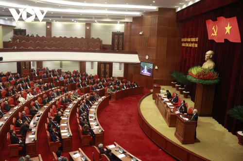 Tổng Bí thư Nguyễn Phú Trọng dự buổi gặp mặt các nguyên lãnh đạo Đảng, Nhà nước qua các thời kỳ - ảnh 1