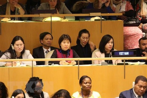 越南参加联合国有关提高工业领域妇女地位的会议 - ảnh 1