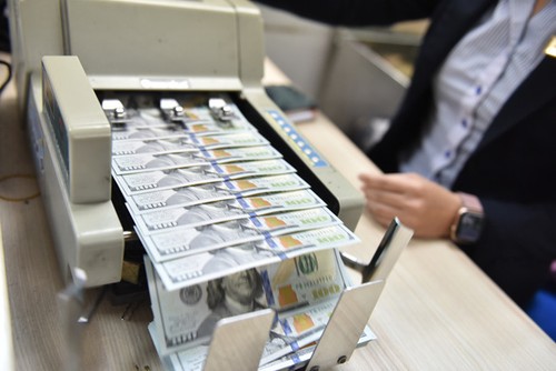 越南国家银行将美元兑越盾的汇率区间调整为 5% - ảnh 1