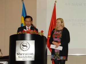 45th anniversary of Vietnam–Sweden diplomatic ties marked in Stockholm  - ảnh 1