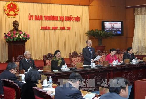 NA Standing Committee convenes 33rd session - ảnh 1