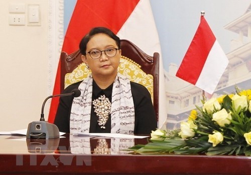 Indonesia’s top diplomat urges for Beijing cooperation in regional security   - ảnh 1