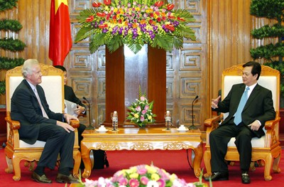 Premier Nguyen Tan Dung estimula inversión estadounidense en Vietnam - ảnh 1