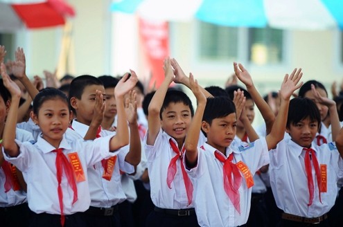 20 millones de alumnos vietnamitas inician el nuevo año académico  - ảnh 4